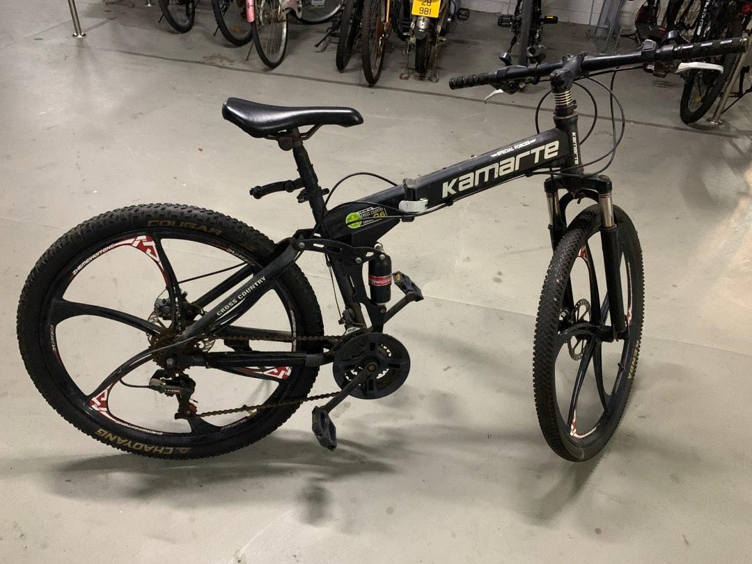 kamarte folding bike