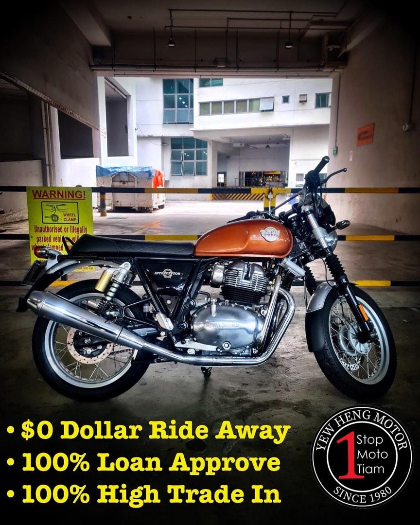 Interceptor 650 used cheap