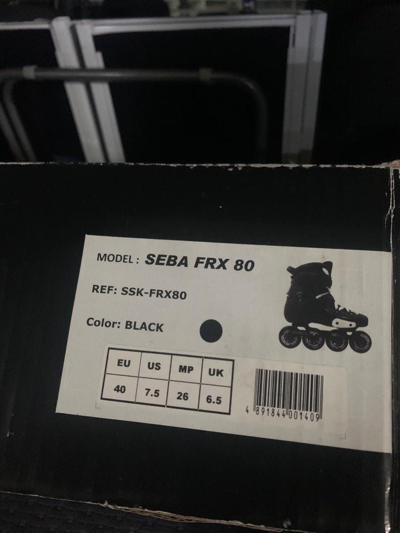 [USED] SEBA FRX 80, Sports Equipment, Sports & Games, Skates ...