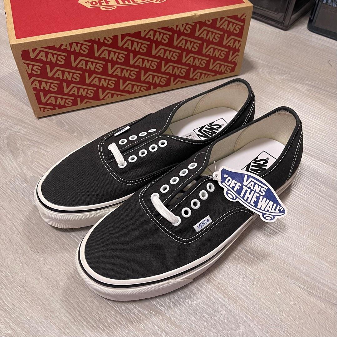 Vans Authentic 44 DX Black 黑色基本款帆布滑板鞋US11 / 29cm 安納海