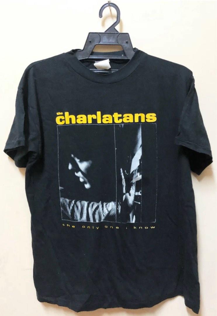 最安値大人気90s THE CHARLATANS ヴィンテージTシャツ ANVIL L トップス