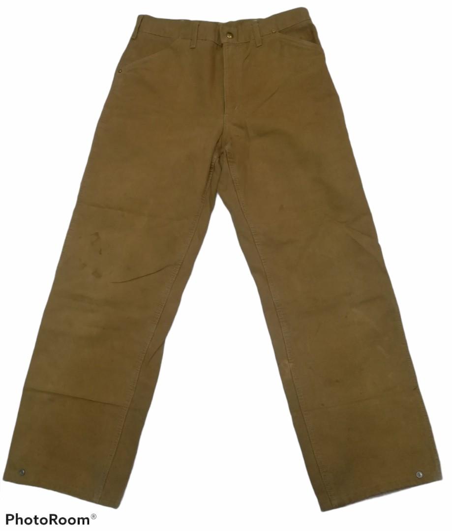 Vintage Carhartt Fire Resistant Pants Made in USA Men s Fashion