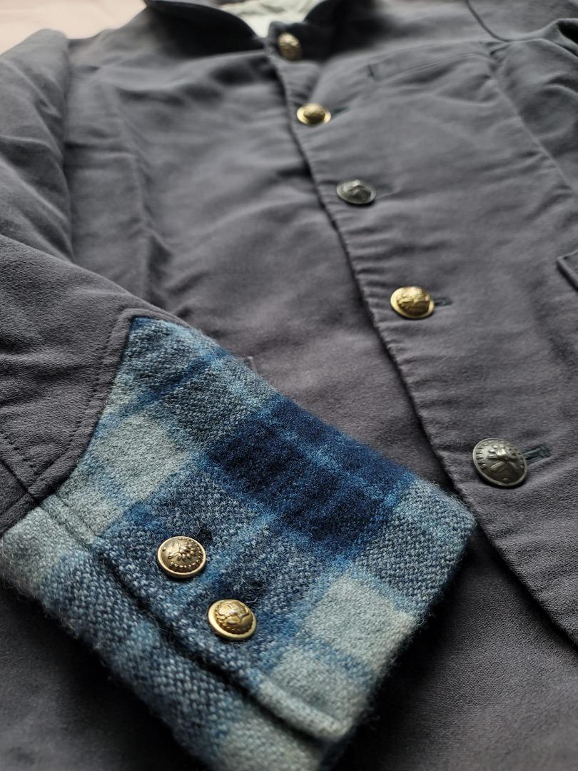 Visvim Potomac Jacket JKT (DMGD Molskin) Coat Flannel Check Shirt