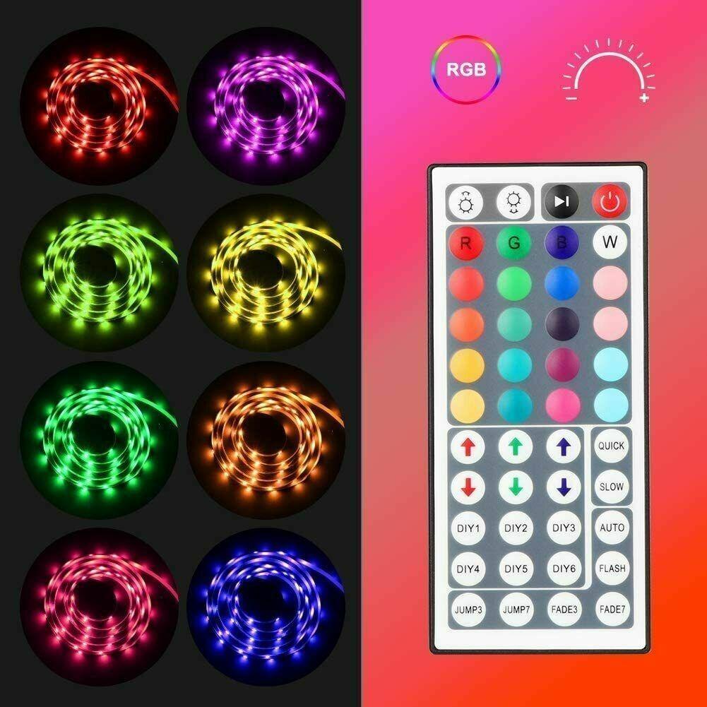 WENTOP LED Strip Light 32.8ft Color Changing Lights with Remote Control