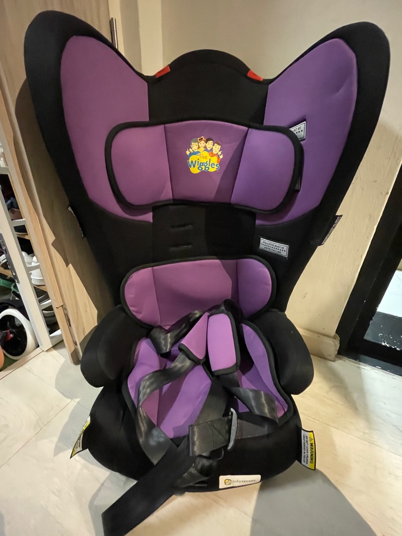 Wiggles Car Seat, Babies & Kids, Going Out, Car Seats on Carousell
