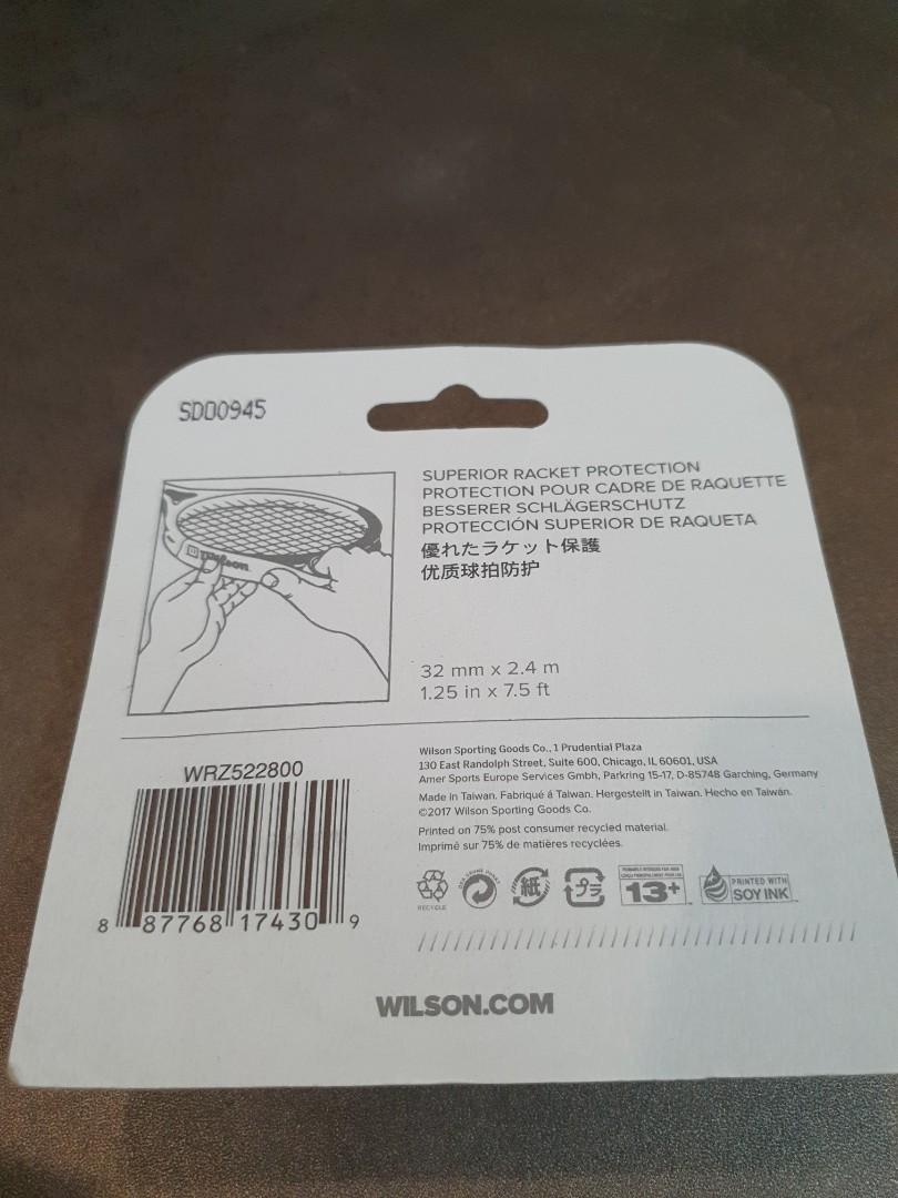 Wilson Racket Saver Tape, Sports Equipment, Sports & Games, Racket