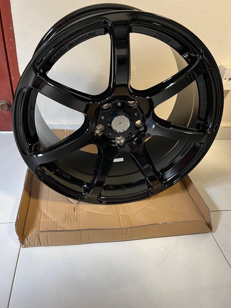 Work Emotion 18”, Car Accessories, Tyres & Rims on Carousell