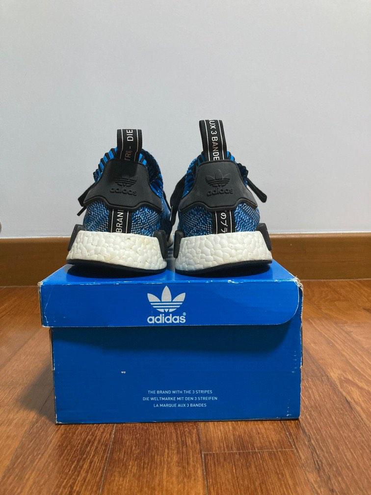 Adidas nmd r1 store pk blue camo