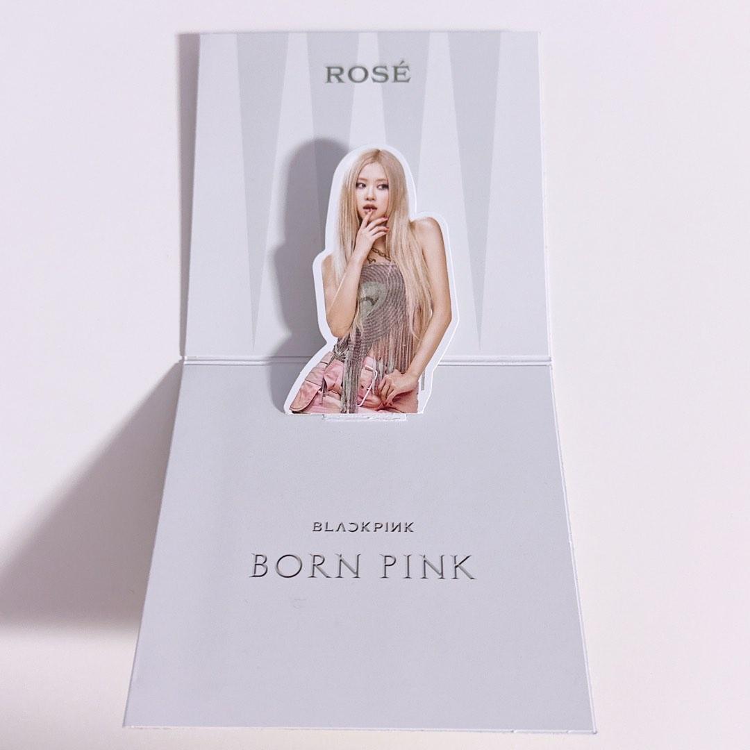 WTT] BLACKPINK BORN PINK KIT ALBUM - POP UP CARD ROSÉ to JENNIE
