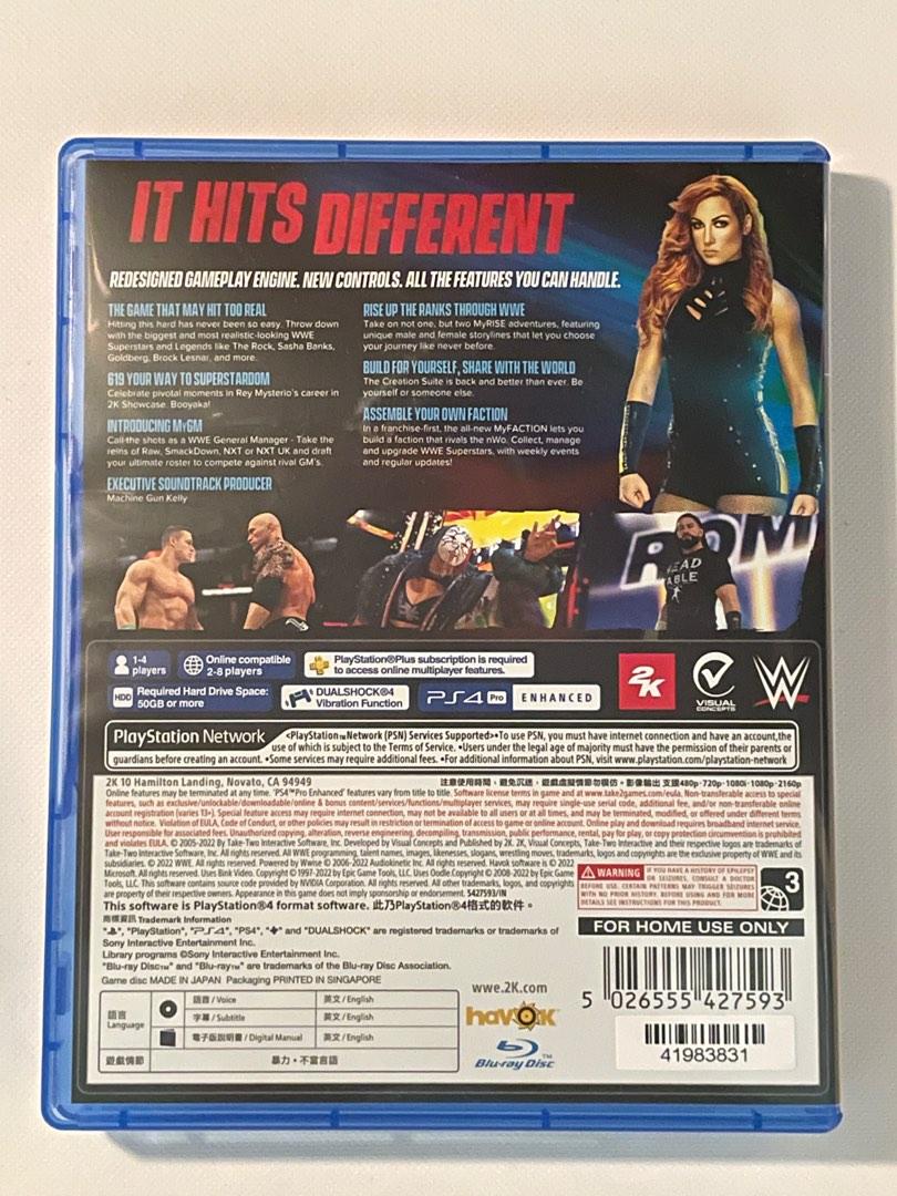 WWE 2K22 Update v1.07 (9.04) Fully Backported PS4 PKG via CyB1K