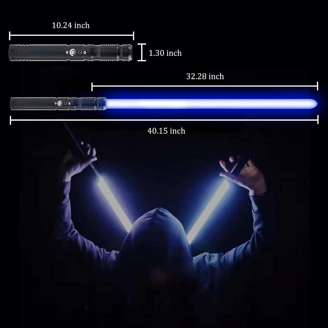 XTREXSABER Light Saber with Metal Hilt, 40inch Force FX Heavy Dueling
