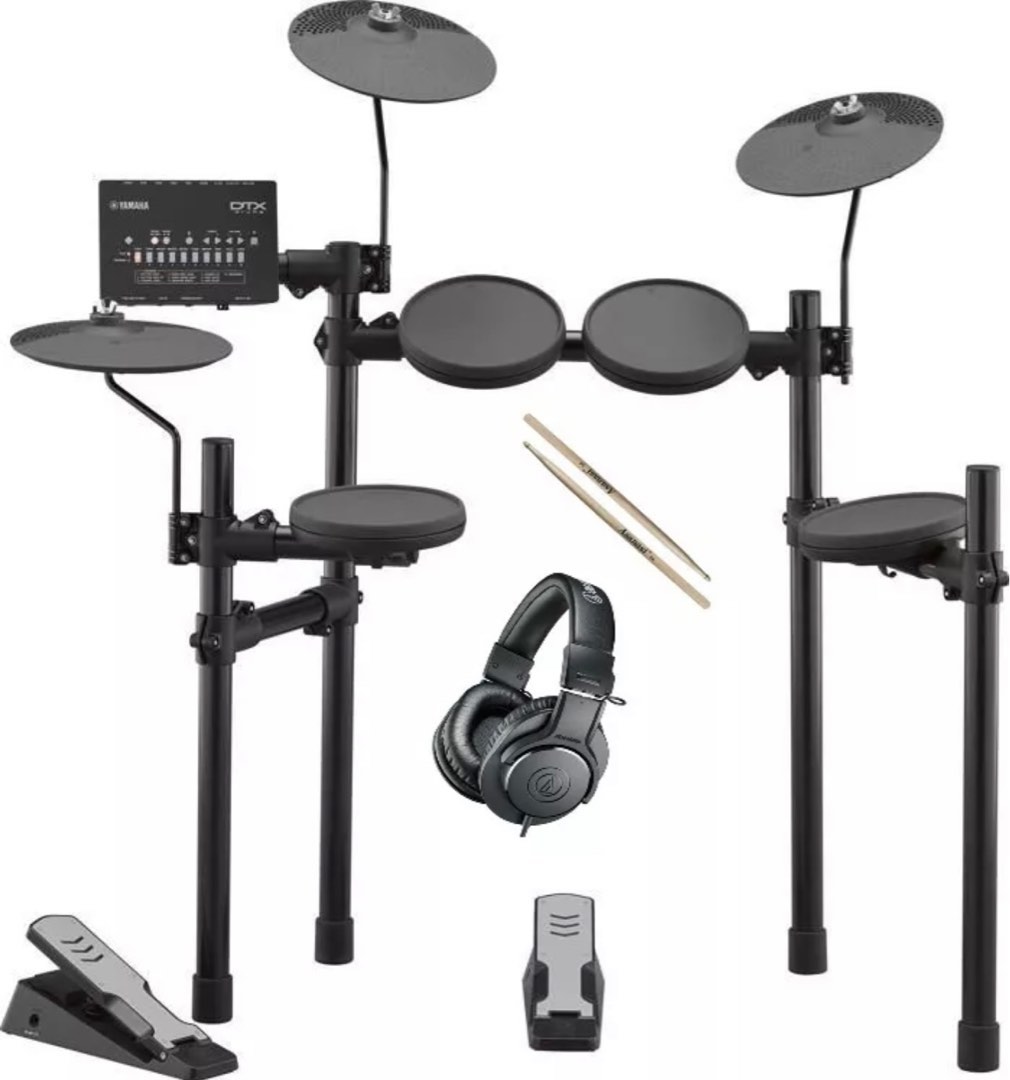Yamaha DTX402K Electronic Drumset FREE DRUMSTICKS FREE HEADSET FREE yamaha-dtx402k-electronic-drumset-free-drumsticks-free-headset-free