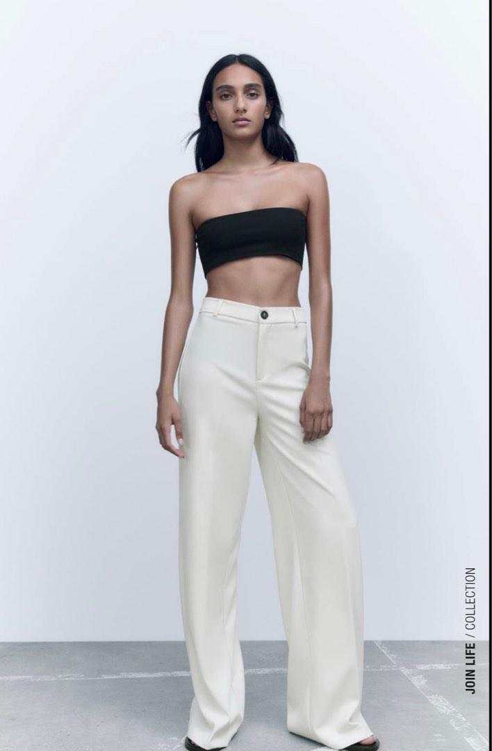Zara wide leg trousers (Category: Other Bottoms) located in Cauayan City . Submitted by best_buyph_88 (Listing ID 1191526036, Image 1). Description: Brandnew zara Trousers.. size small wide leg color ecru...