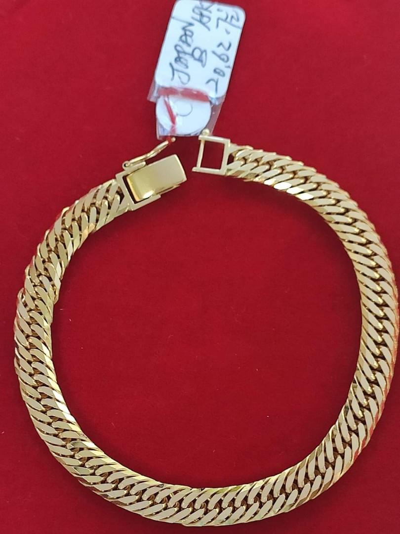18K Japan Gold bracelet, Women's Fashion, Jewelry & Organizers