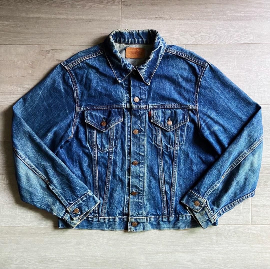 1970s Levis 70505 0217 Big E Trucker Jacket Made in USA, 男裝