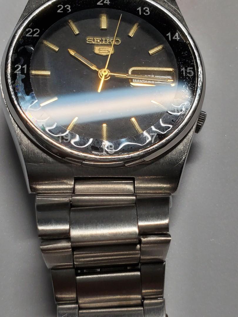 🃏1985年*精工*5號金字面男裝自動手錶🃏Vintage Seiko 5 Ref.7009-3161