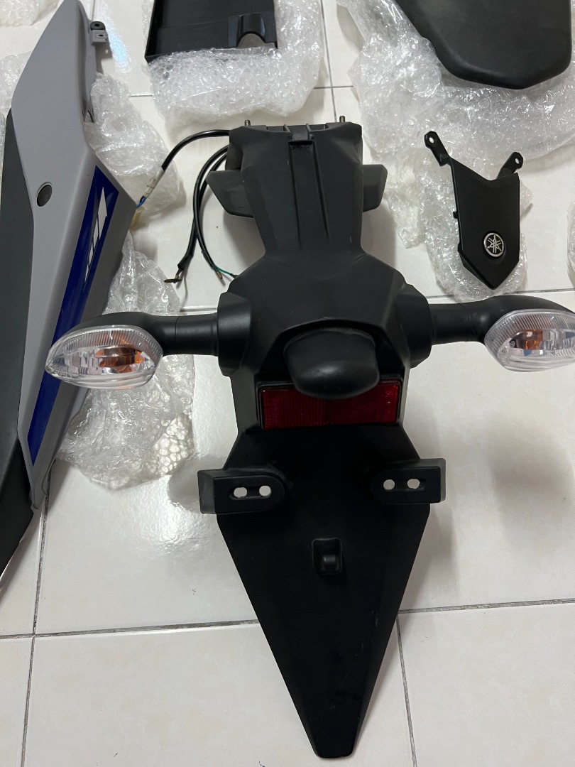 2020 Yamaha R25 V2 Rear Guard Set with Signal & Panel, Motorbikes on ...