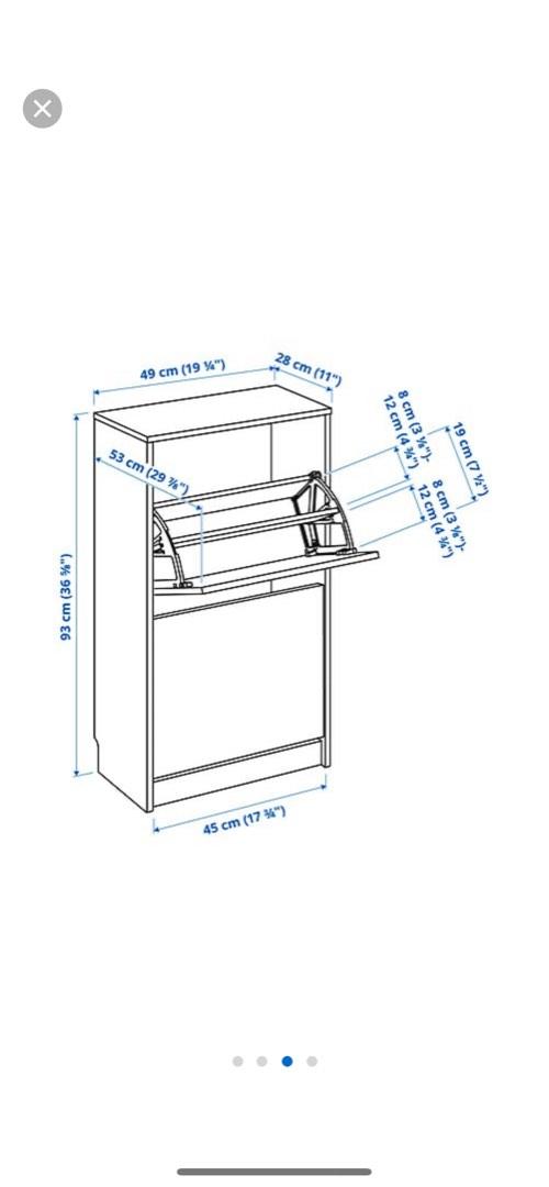 2 Shoe IKEA, Furniture & Home Living, Home Improvement