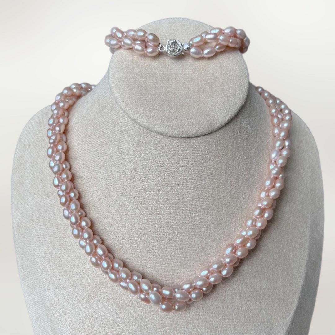 White pearls set deals