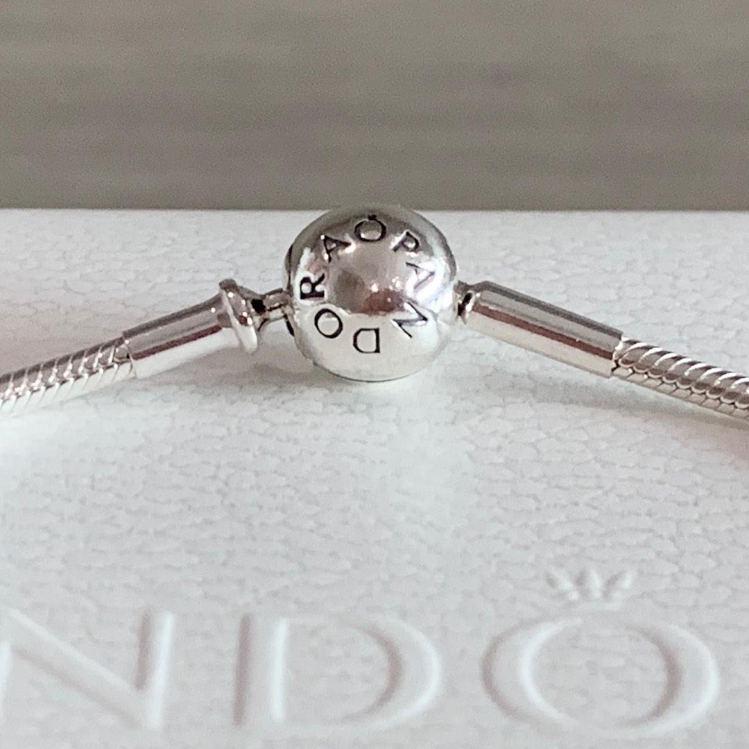 Pandora Smooth Silver Clasp Bracelet