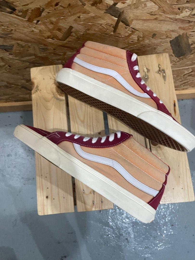 Vans mid tops Orange hotsell