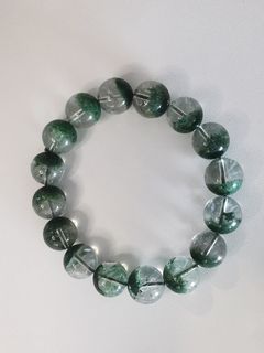 旺事業. 綠幽靈13mm手鍊,#221002.1164244632940801110