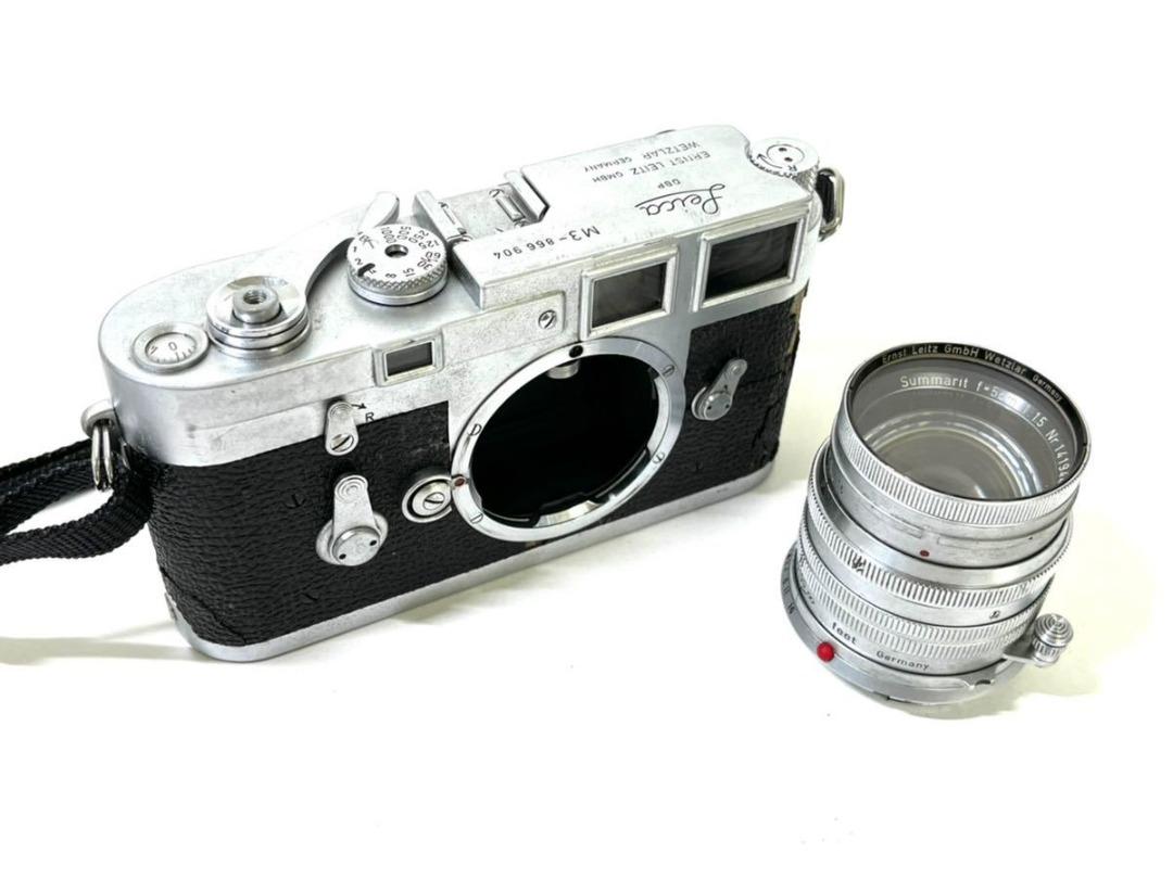 相機2 件套Leica Leica DBP M3-866 904 M 型徠卡相機/鏡頭Ernst Leitz