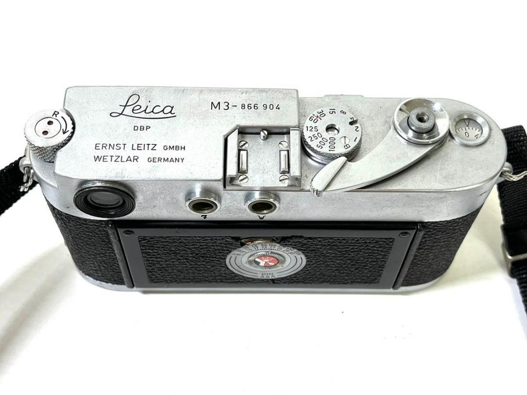 相機2 件套Leica Leica DBP M3-866 904 M 型徠卡相機/鏡頭Ernst Leitz