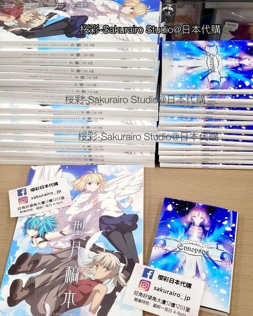 現貨] C100 同人周邊FATE FGO 竹箒型月稿本/Avalon le Fae Synopsys 