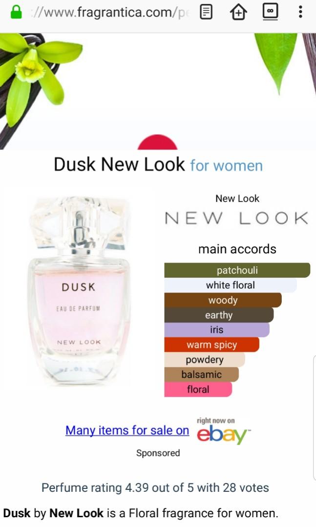 New look clearance dusk body mist
