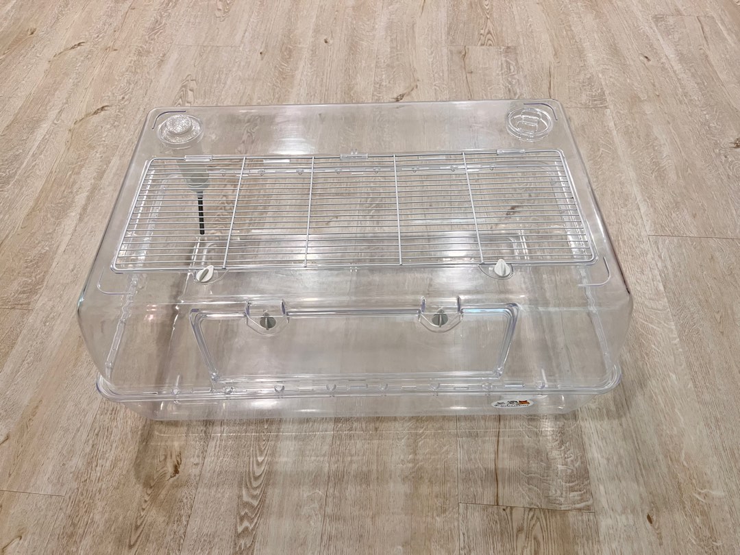 Image showcasing Acrylic Hamster Cage, Pet Supplies, Homes & Other Pet Accessories on ...