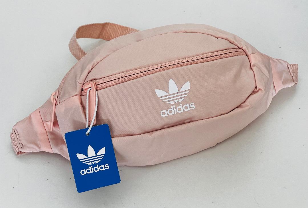 Pink adidas fanny pack sales