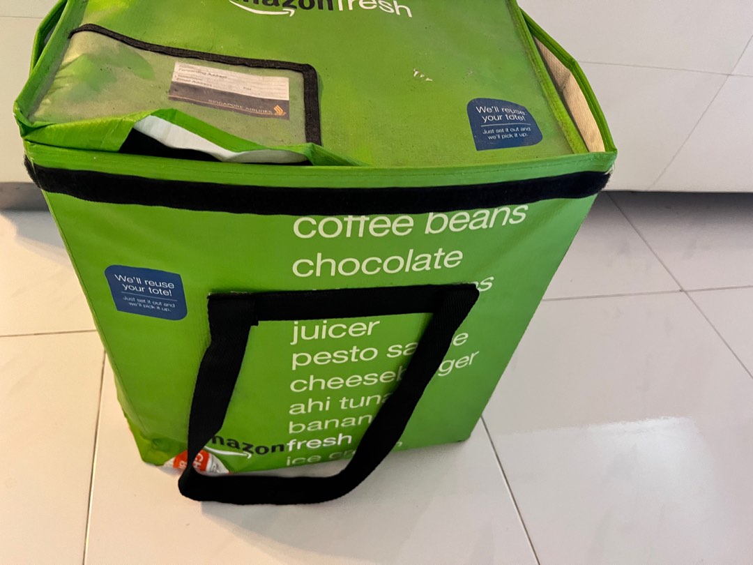 Amazon delivery bag (original), Motorcycles, Motorcycle Accessories on Carousell