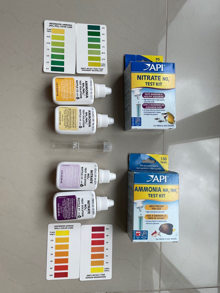 Ammonia & Nitrate Test Kit, Pet Supplies, Homes & Other Pet Accessories