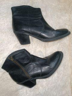 Ankle Leather Boots