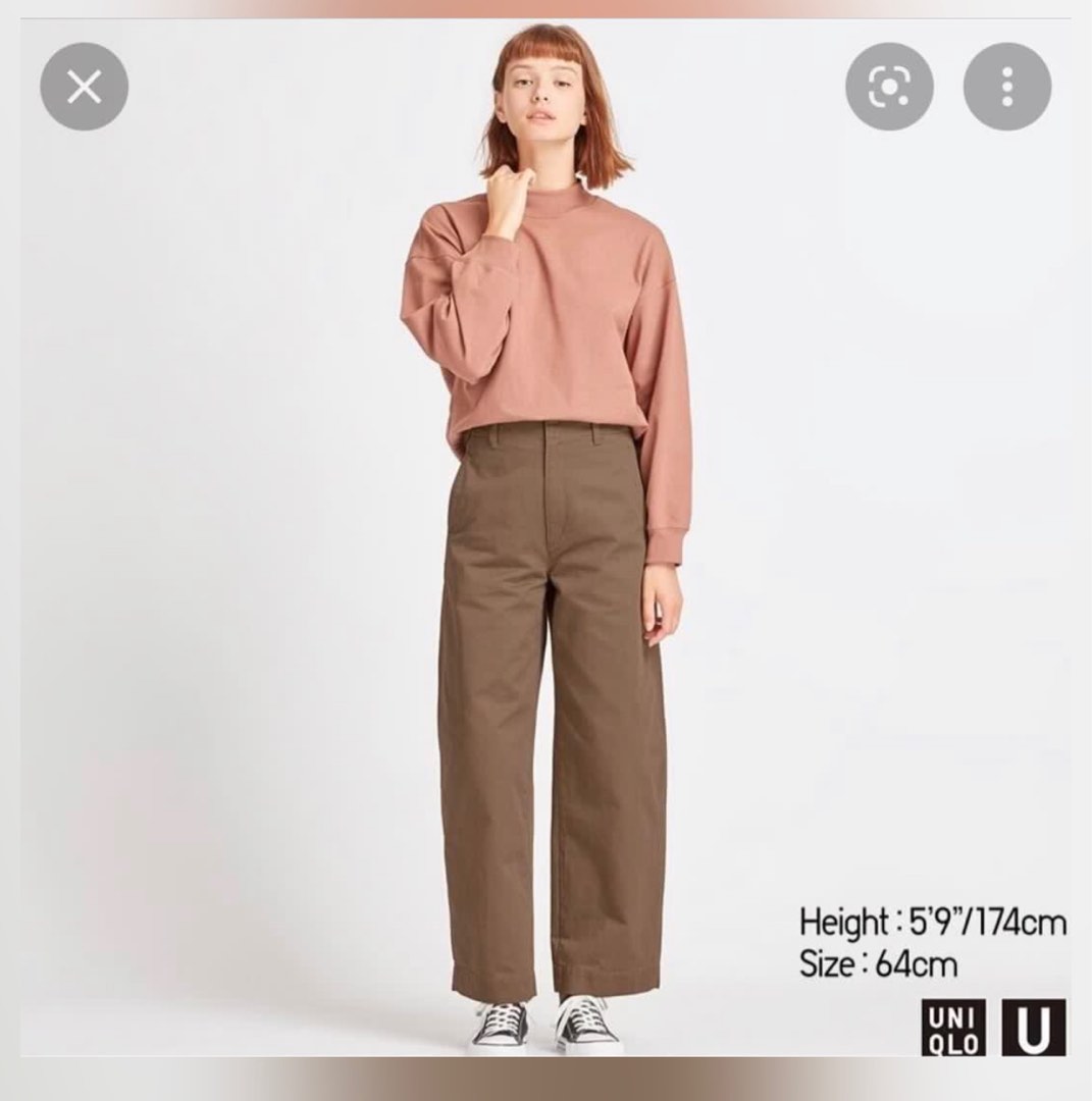high waisted pants uniqlo