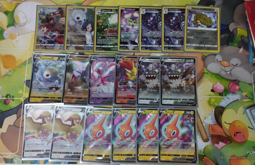 Pokémon - Lot de cartes Jumbo aléatoires - x6 (sélection varie) V - Vmax - Vstars - V Union - Art complet Pokémon - Lot de cartes Jumbo aléatoires - x6 (sélection varie) V - Vmax - Vstars - V Union - Art complet