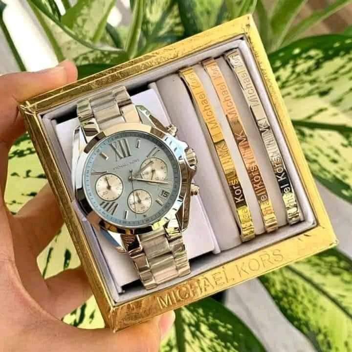 Michael kors watch with bangles online