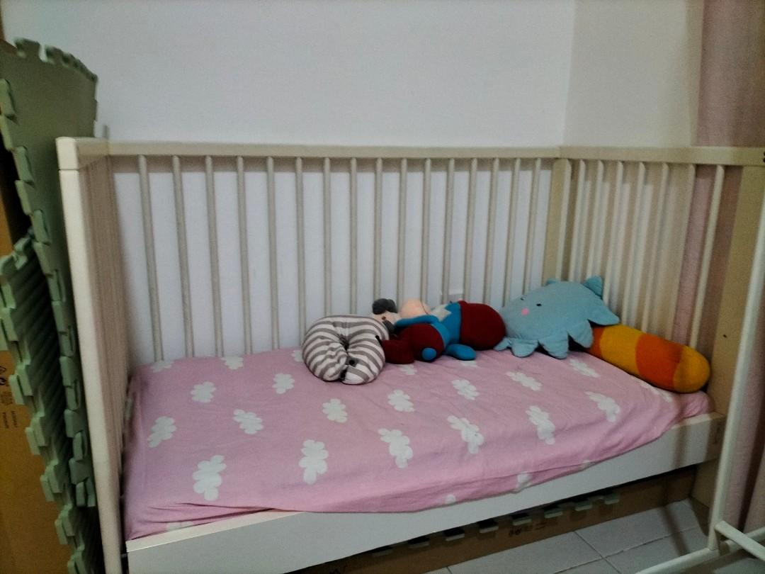 Baby cot ikea Gulliver, Babies & Kids, Baby Nursery & Kids Furniture