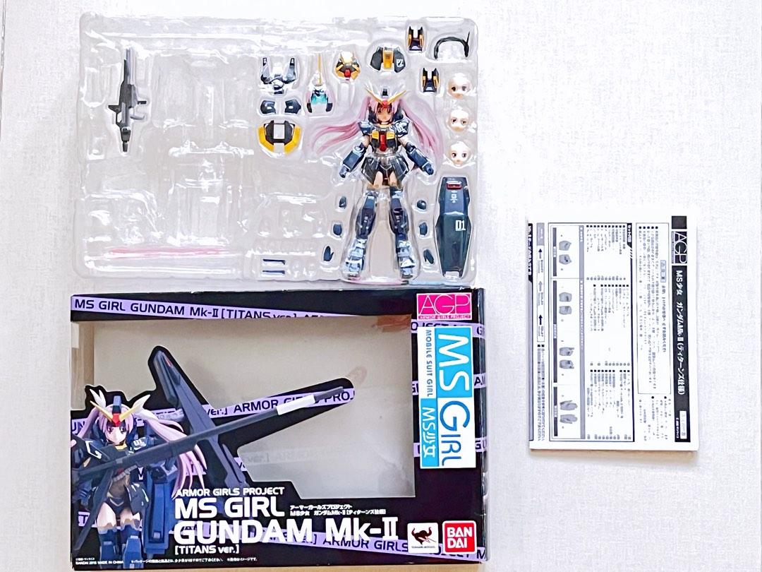 Bandai Armor Girls Project AGP MS Girl MS 少女Gundam MK-II 高達