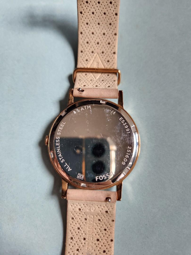 Fossil vintage muse discount stainless steel watch