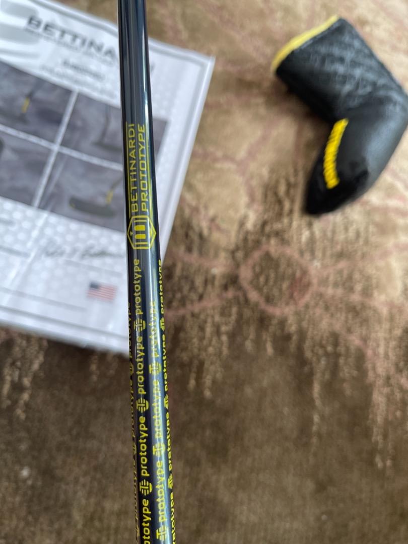 Bettinardi Prototype limited edition putter with prototype Putter shaft