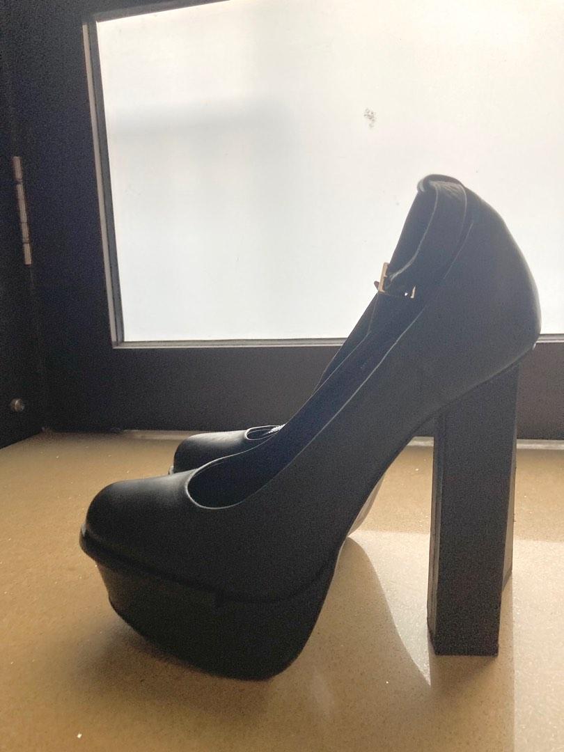 Black Calvin Klein platform heels Women s Fashion Footwear