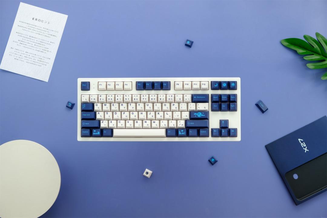 [SG Local Stock] Blue Moon Keycaps | Cherry Profile | PBT Dye-Sub ...