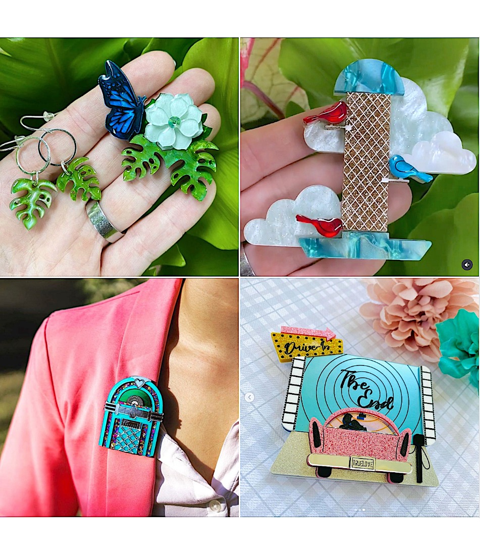Poly on sale paige brooch