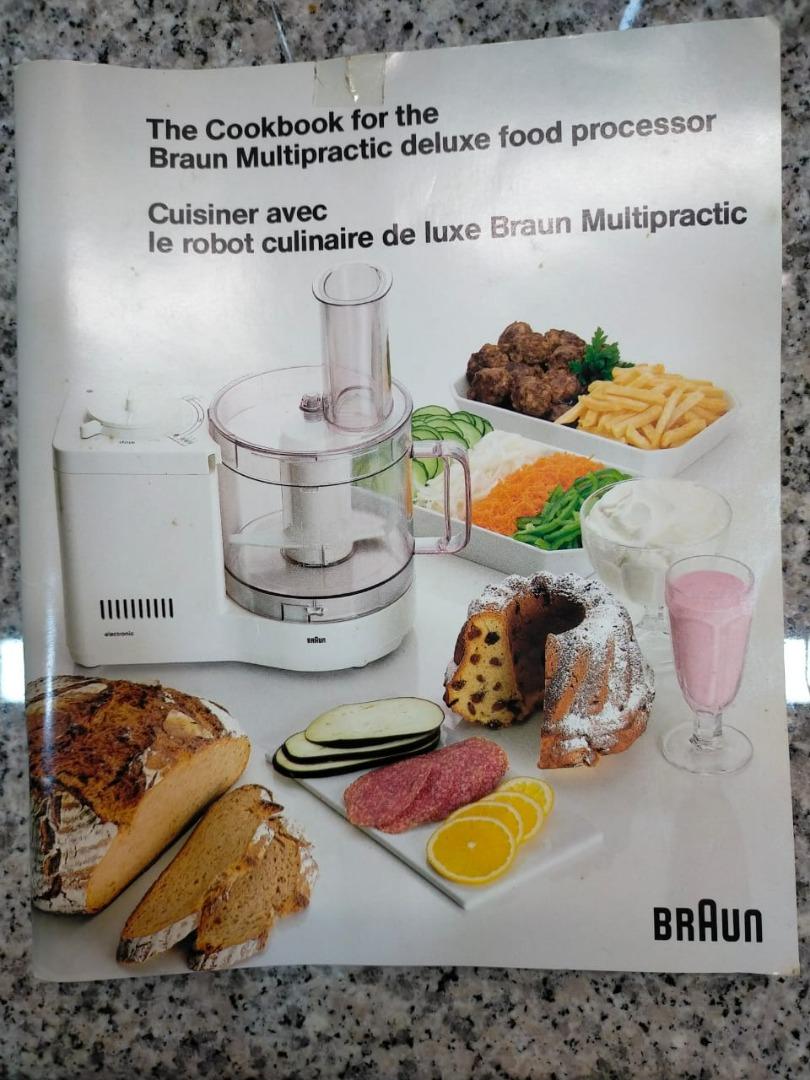 Braun Multipractic Deluxe Food Processor, TV & Home Appliances, Kitchen
