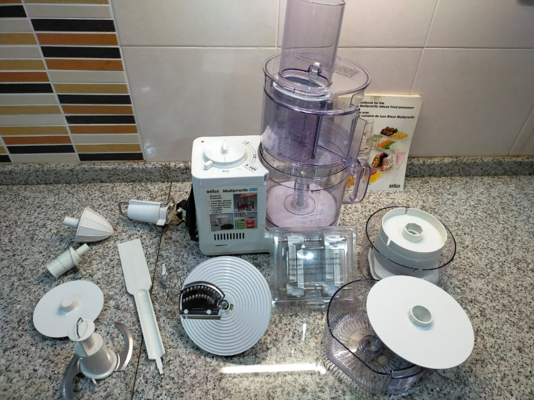 Braun Multipractic Deluxe Food Processor, TV & Home Appliances, Kitchen