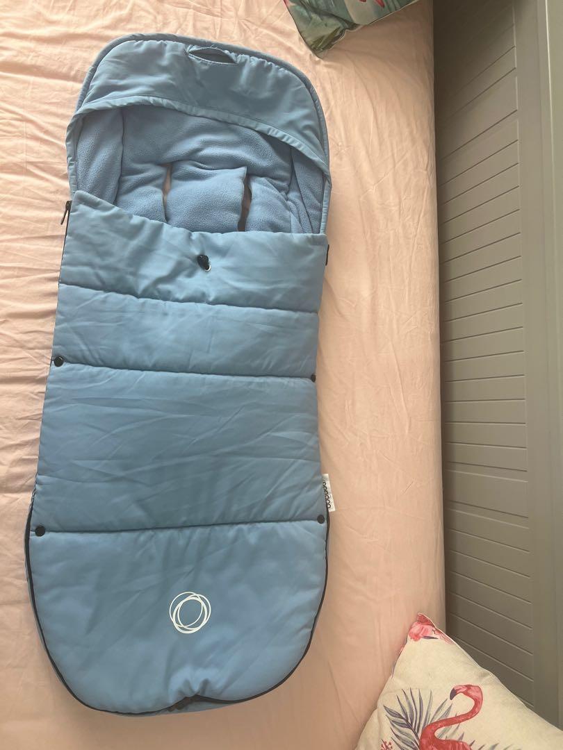 Ice blue hotsell bugaboo footmuff