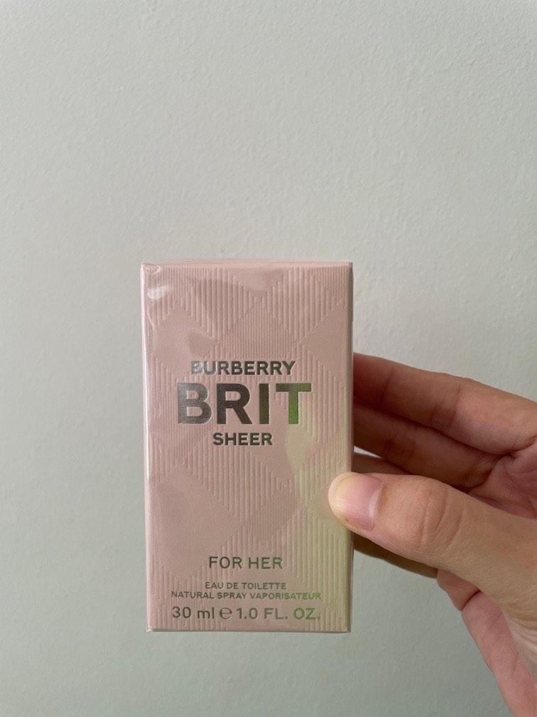 Burberry BRIT sheet for her 30ml, Beauty & Personal Care, Fragrance