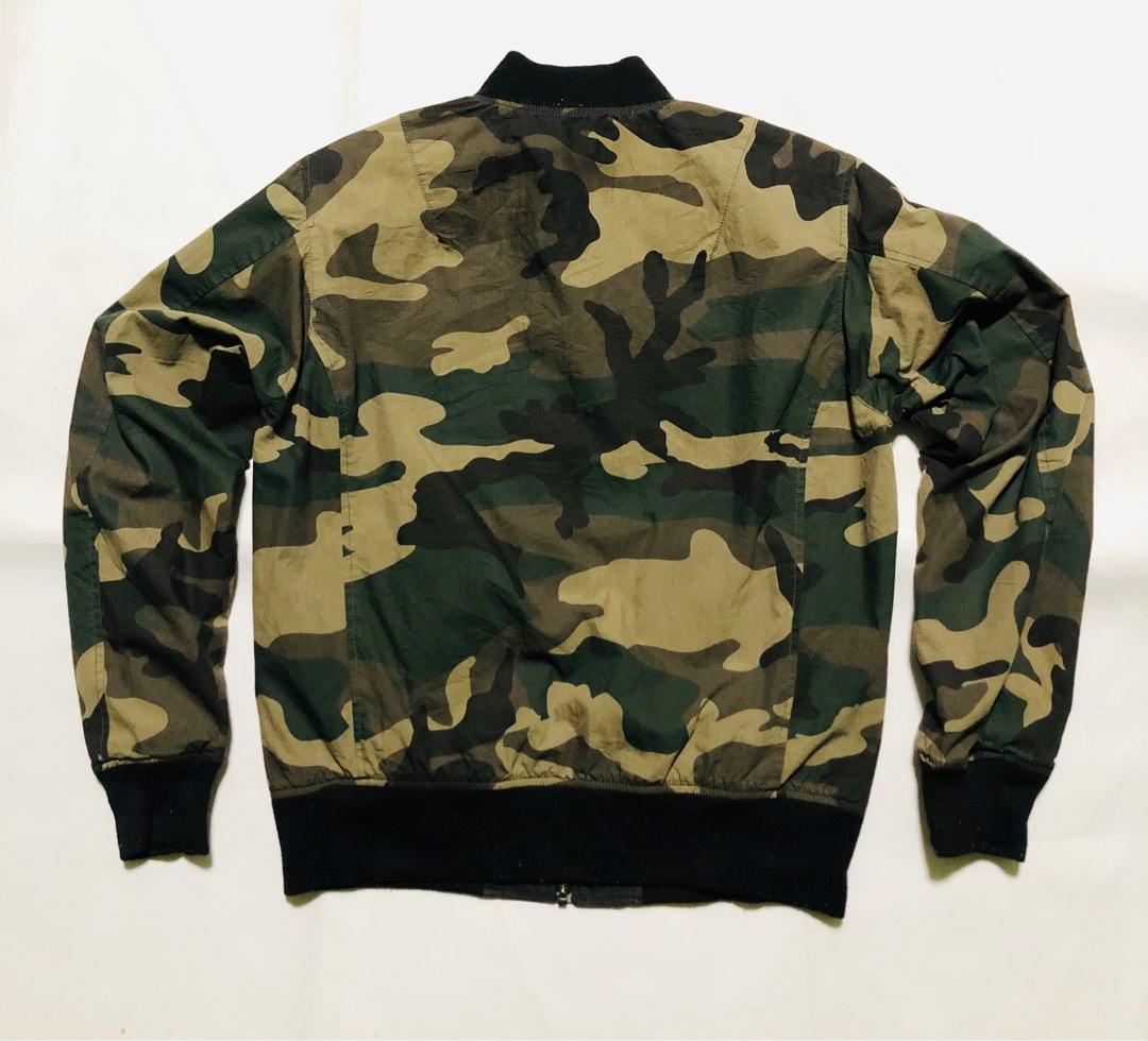Reversible camo hotsell bomber jacket